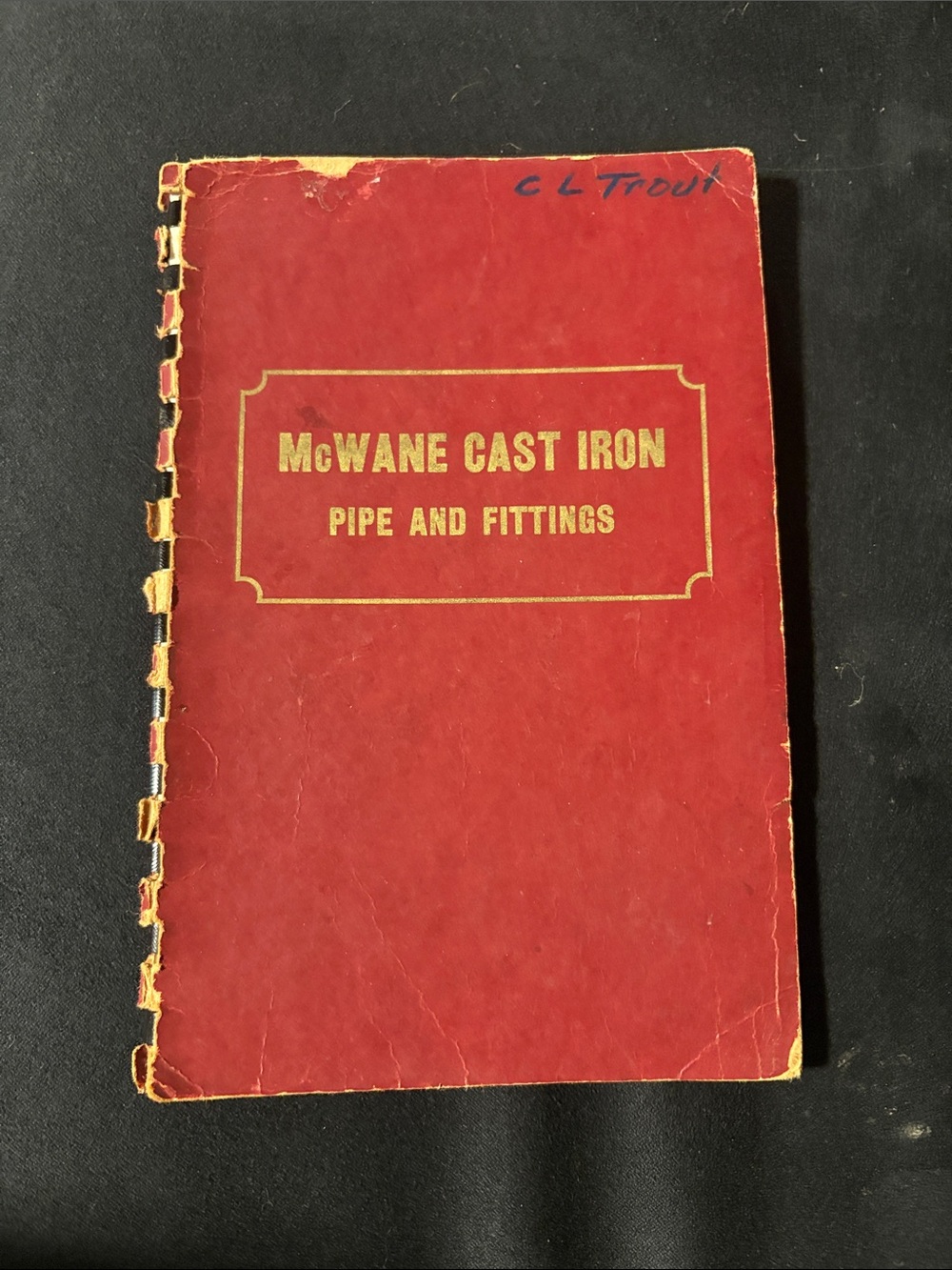 1944 Vintage McWane Cast Iron information booklet